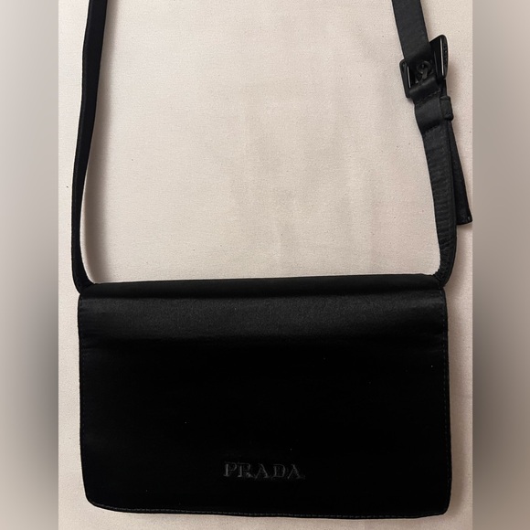 RARE VINTAGE SATIN PRADA BAG - Picture 3 of 15